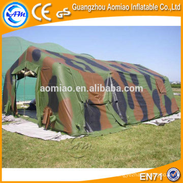 Outdoor grande tenda inflável camping gramado, venda de tenda militar inflável